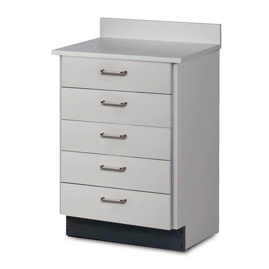 Clinton 8805 Treatment Cabinet with 5 Drawers | QuinceMedical.com
