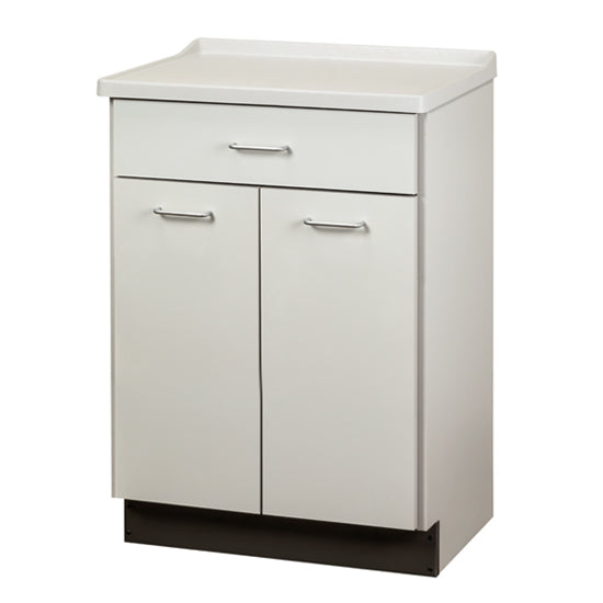 Clinton 8821-A Molded Top Treatment Cabinet with 2 Doors and 1 Drawer | QuinceMedical.com