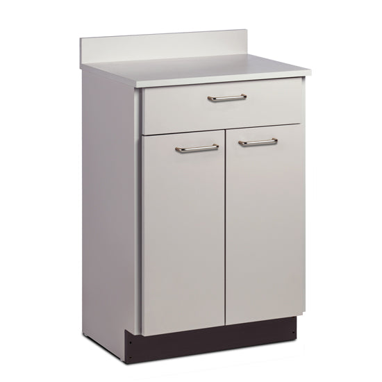 Clinton 8821 Treatment Cabinet with 2 Doors and 1 Drawer | QuinceMedical.com