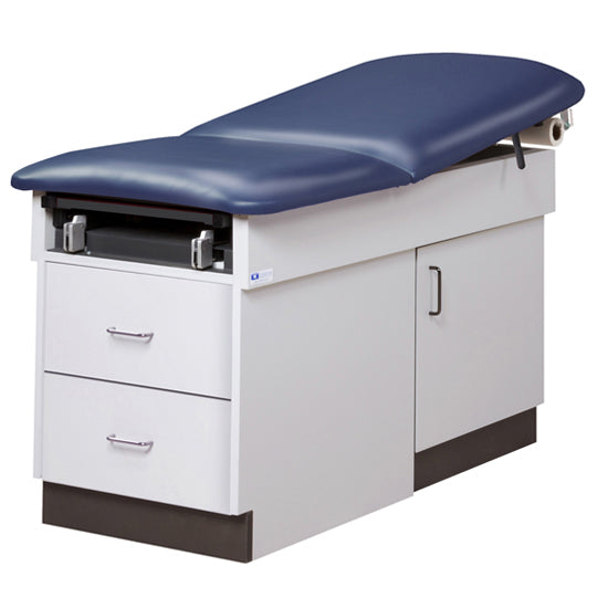 Clinton Family Practice Exam Table Adjustable Back 8870