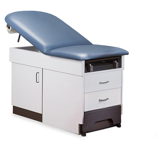 Clinton 8890 Family Practice Table with Step Stool | QuinceMedical.com