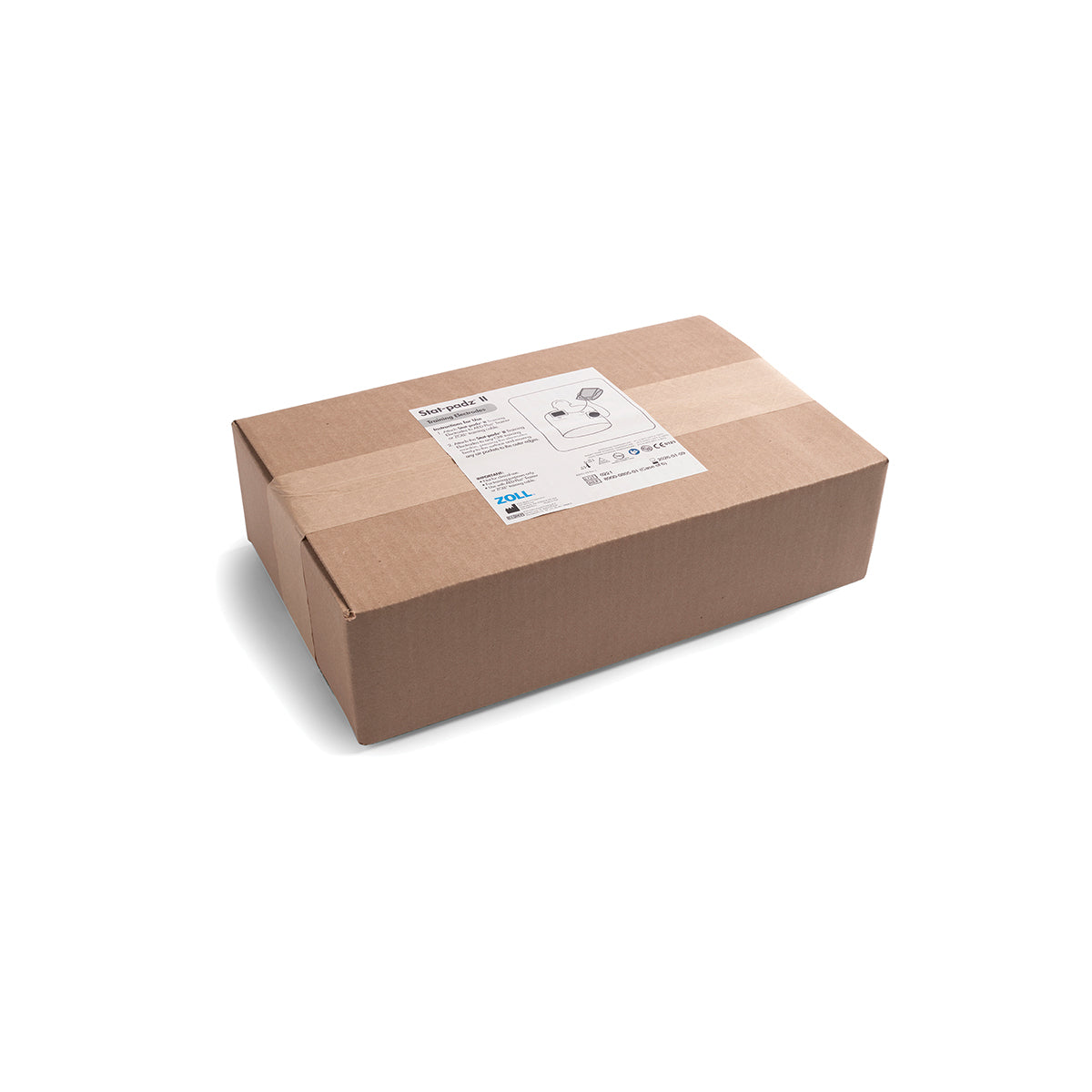 ZOLL AED Plus Trainer II, Stat Padz II Trainer Electrode, 6 pairs per case.