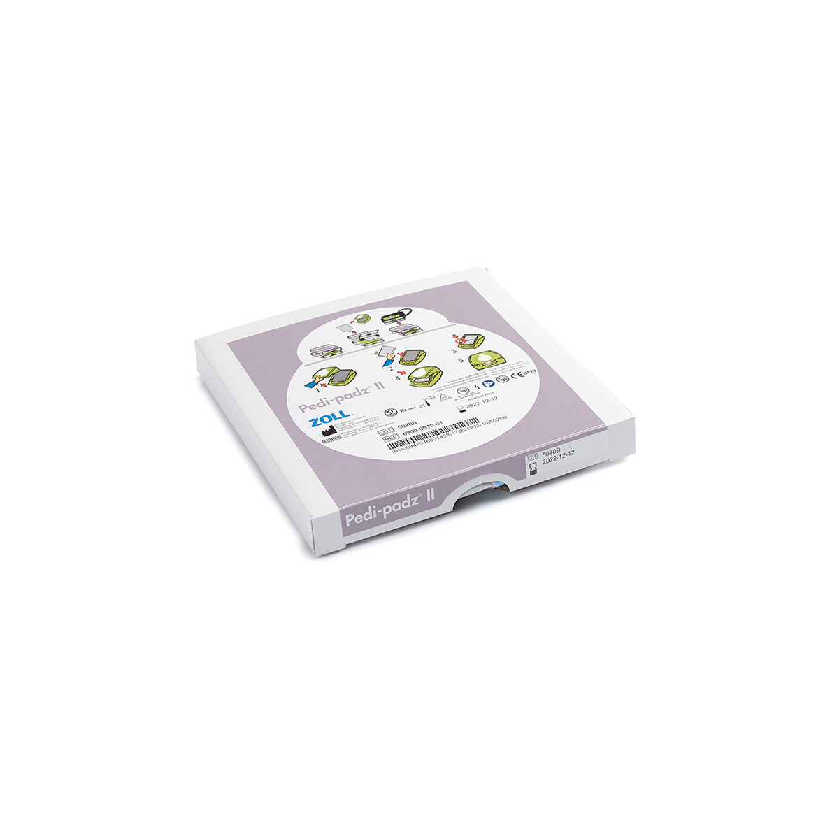 Pedi·padz® II Pediatric Multi-Function Electrodes - Twenty four (24) month shelf-life. One pair.