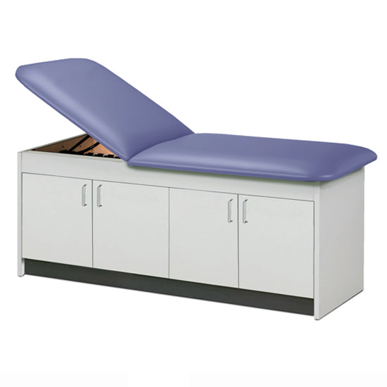 Clinton 9074 Cabinet Style, Treatment Table with 4 Doors | QuinceMedical.com