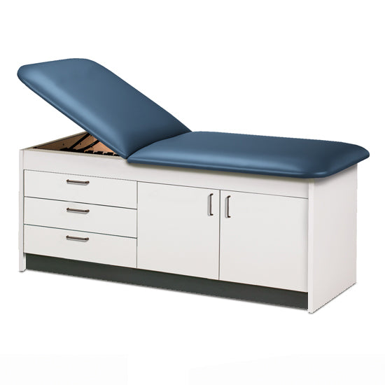 Clinton 9105-30 Cabinet Style, Treatment Table with Drawers & Doors | QuinceMedical.com