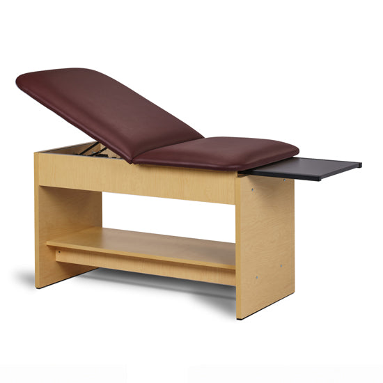 Clinton 91200 Panel Leg Series, Space Saver, Treatment Table with Shelf | QuinceMedical.com