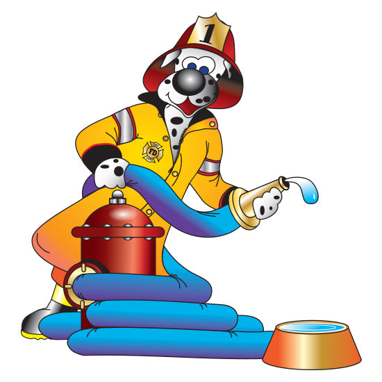 Clinton 9725 Firefighter Graphic | QuinceMedical.com