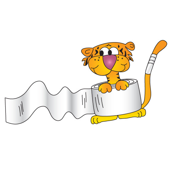 Clinton 9735 Bandage Tiger Graphic | QuinceMedical.com