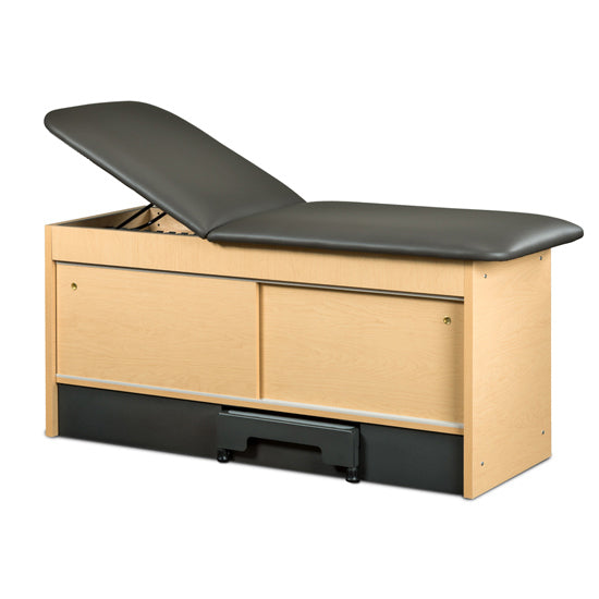 Clinton 9777 Extra Long, Step-Up Table with 2 Sliding Doors | QuinceMedical.com