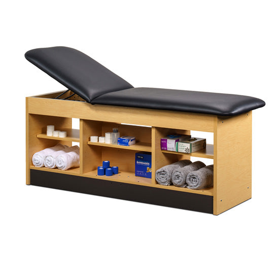Clinton 98022 Cabinet Table with Open Access Storage
