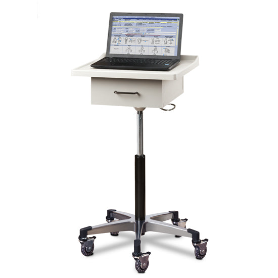 Clinton 9810 Large, Tec-Cart™ Mobile Work Station with Drawer | QuinceMedical.com
