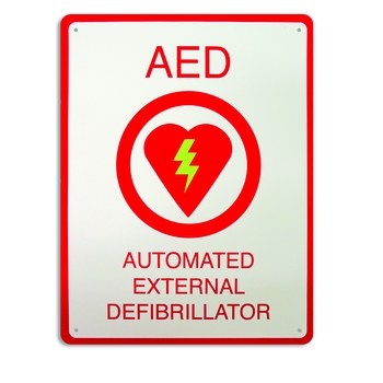 Zoll AED Plus Wall Sign