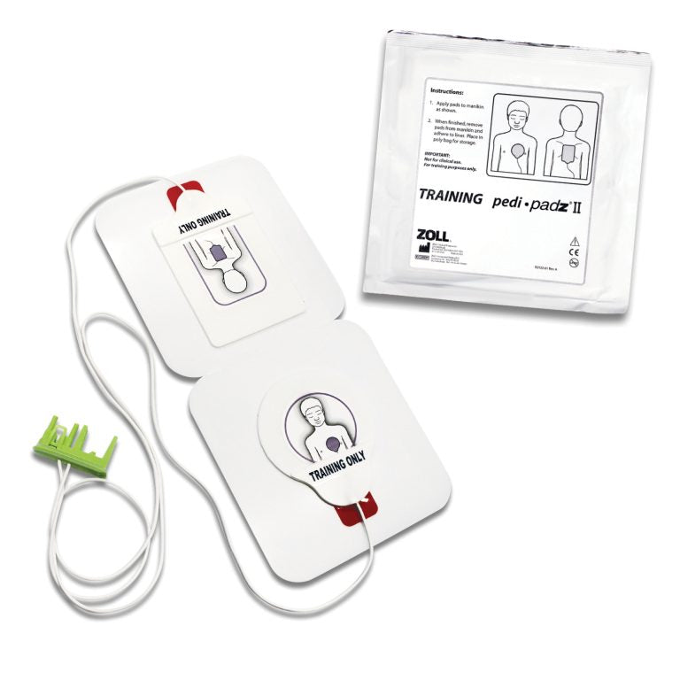 Zoll AED Plus Trainer2 – Pedi-Padz II Training Electrodes (package of 6)