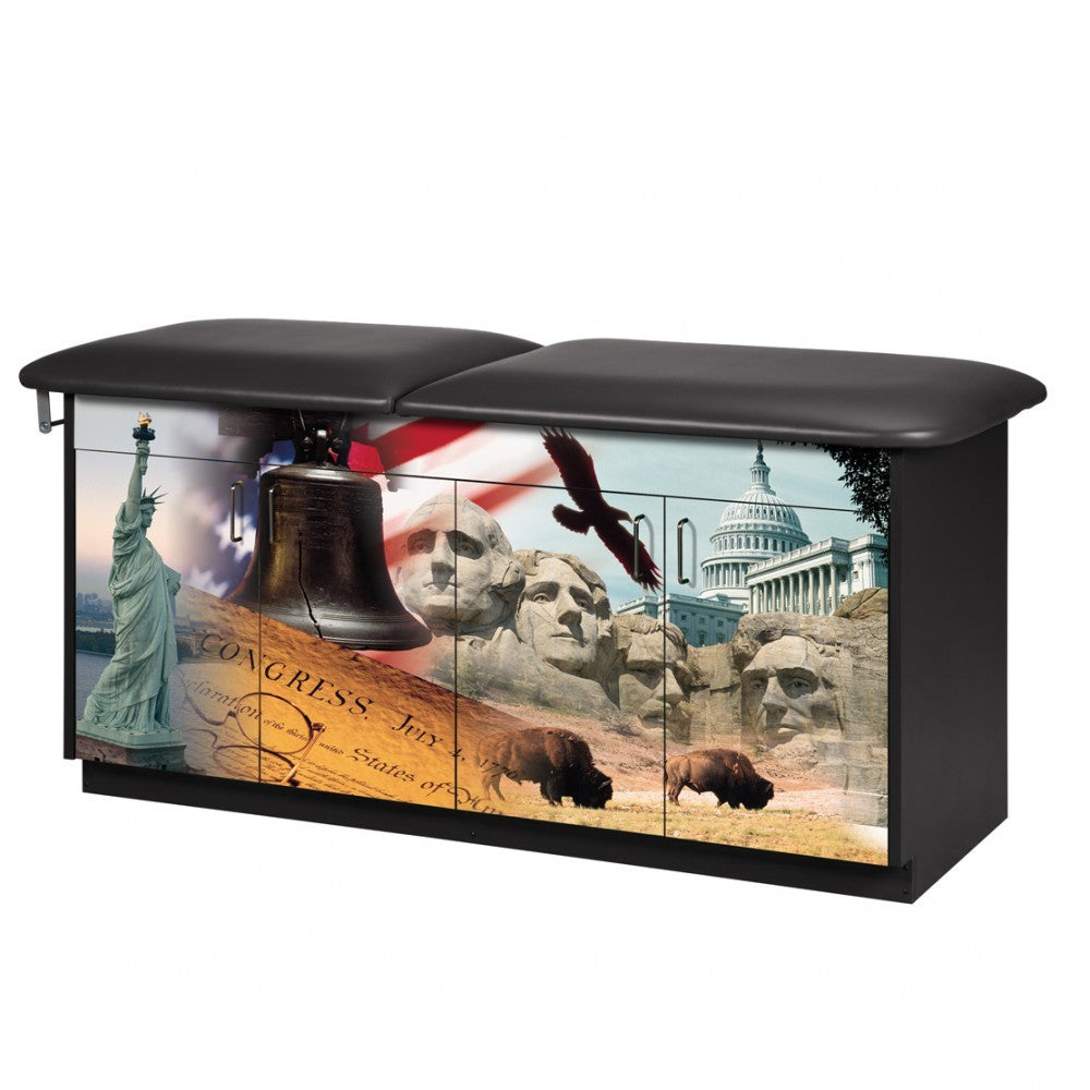 Clinton 7945 Americana Treatment Table | QuinceMedical.com