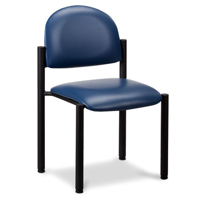 Clinton C-40B Black Frame Chair/No Arms | QuinceMedical.com
