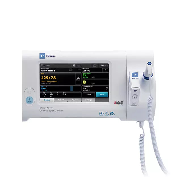 Welch Allyn Connex Spot Monitor WFR CSM, NIBP, COVIDIEN, BRAUN6000,PLUGB