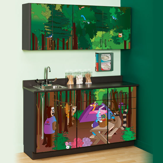 Clinton 6150-BW Cool Park Campgrounds Cabinets | QuinceMedical.com