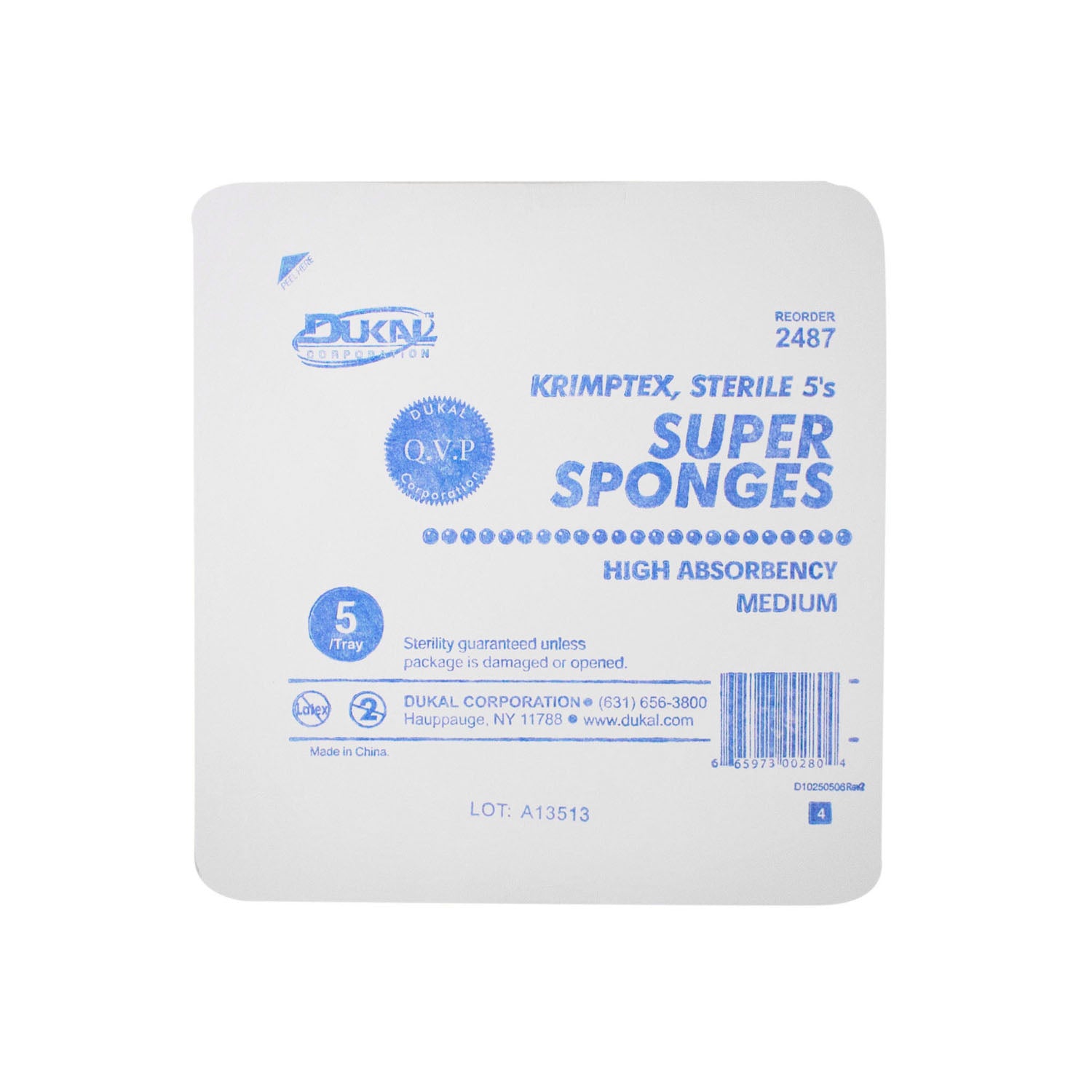 Dukal Super Sponges