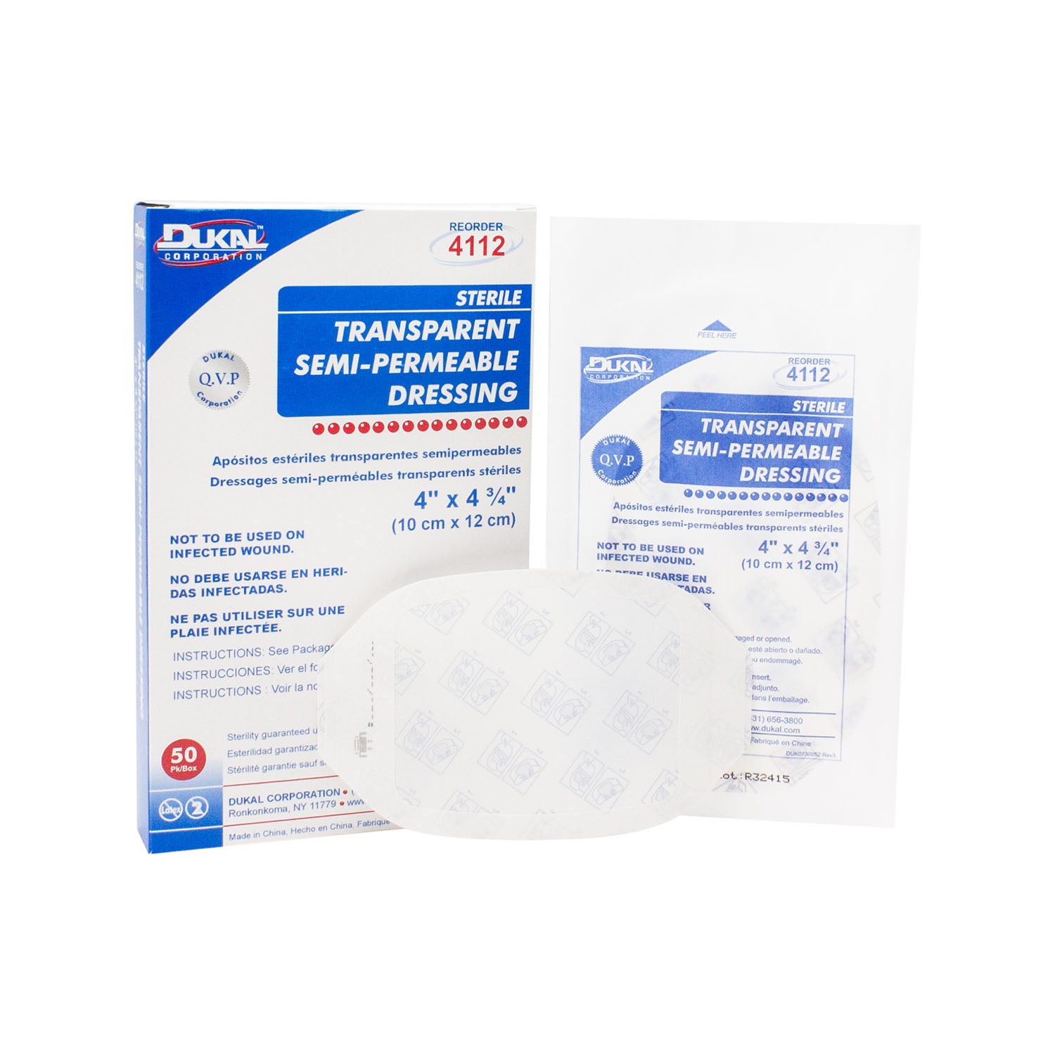 Dukal Transparent Semi-Permeable Dressings