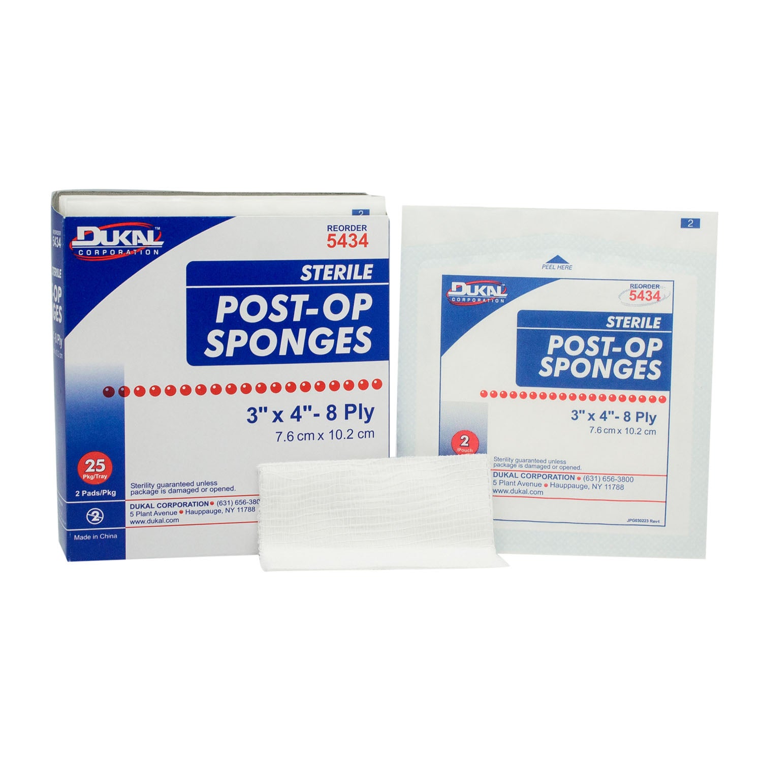 Dukal Post-Op Sponges
