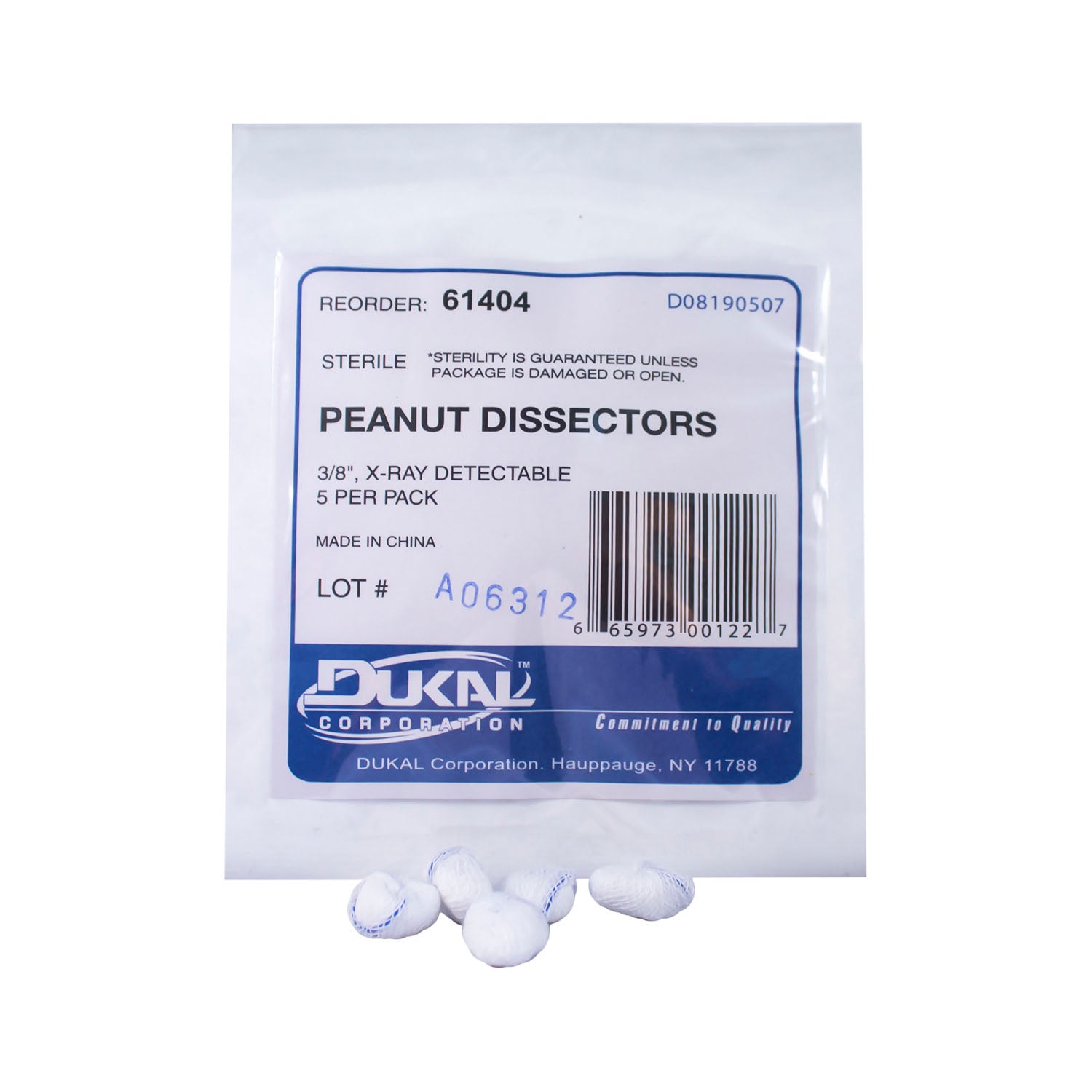 Dukal Peanut Sponges
