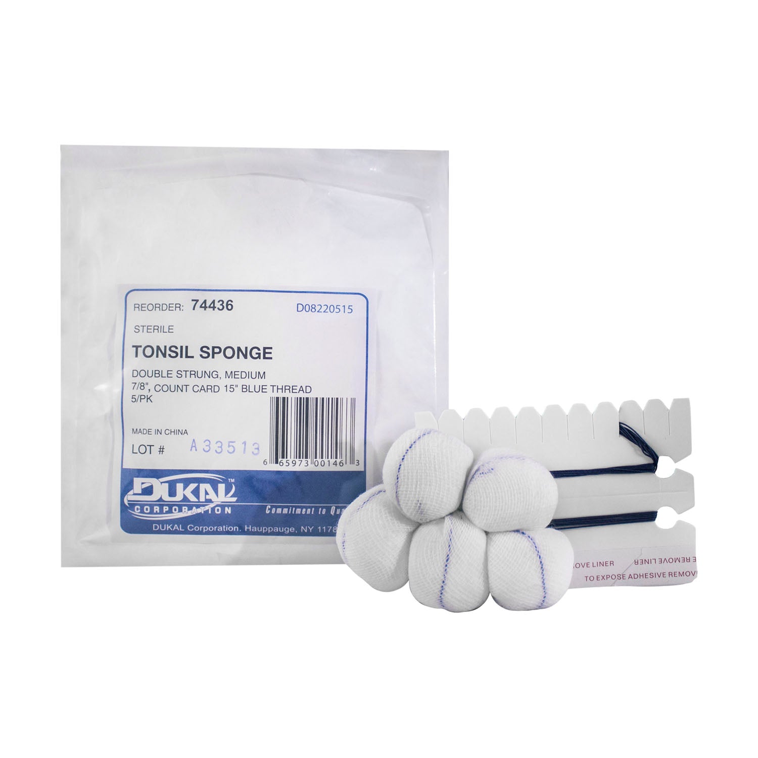 Dukal Tonsil Sponges