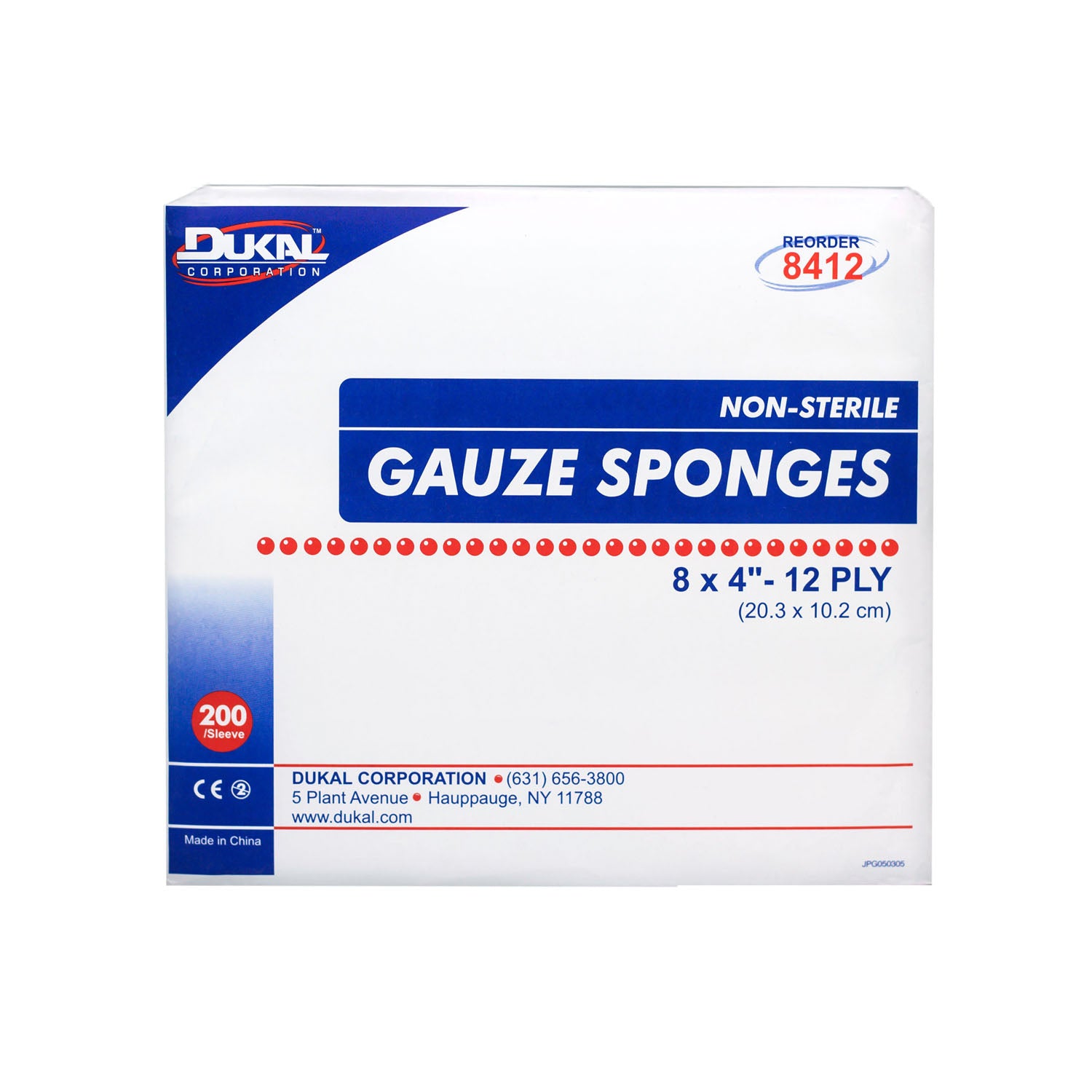 Dukal Woven Cotton Gauze Sponges