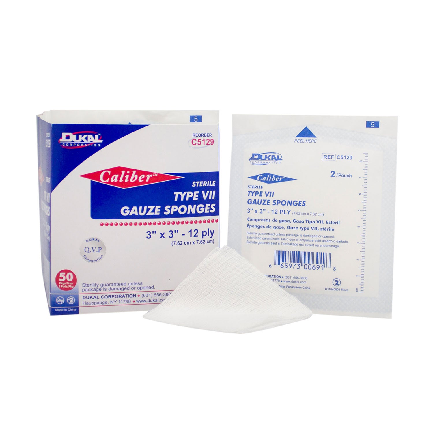 Dukal Caliber™ Gauze Sponges