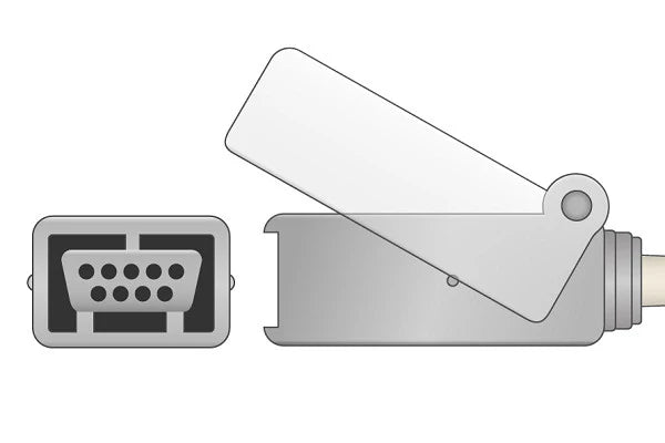 Mindray > Datascope Compatible SpO2 Adapter Cable