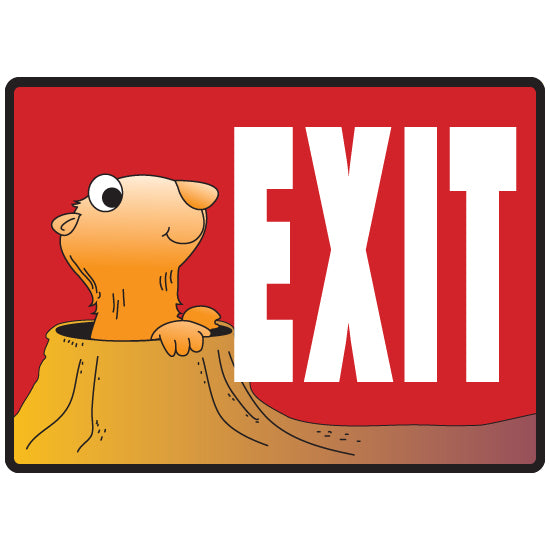 Clinton EX21 Exit Sign | QuinceMedical.com