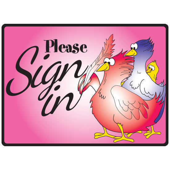 Clinton EX24 Sign In Sign | QuinceMedical.com