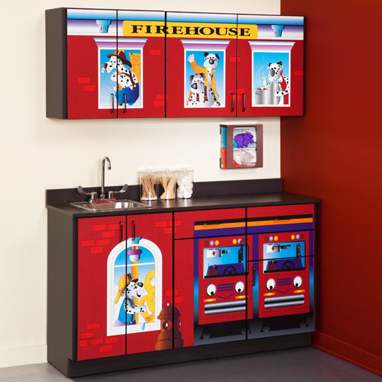 Clinton 6130-BW Firehouse Cabinets | QuinceMedical.com