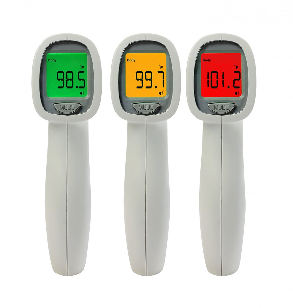 Infrared Non-Contact Forehead Thermometer (Where possible, vendor asks for orders placed in increments of 6, which is a full inner box) (US Only)