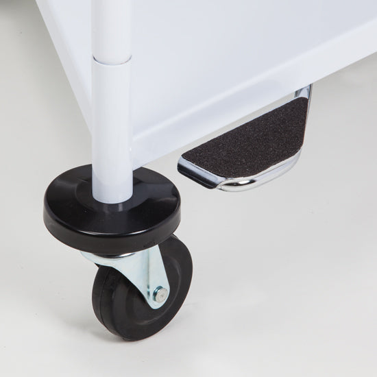 Clinton H-43 18 in. Triangular Hamper with Lid (white) | QuinceMedical.com