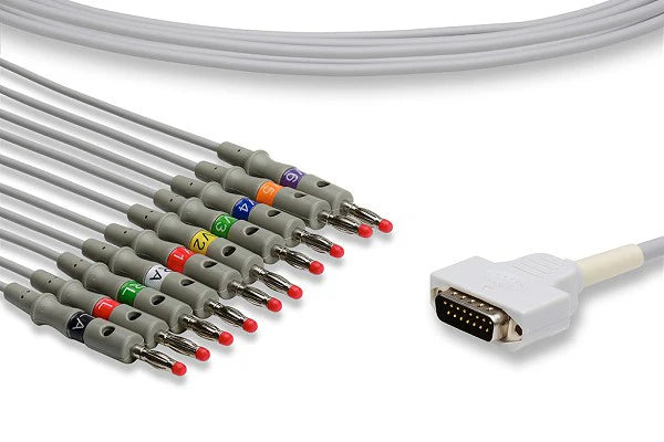 GE Healthcare Compatible Direct-Connect EKG Cable