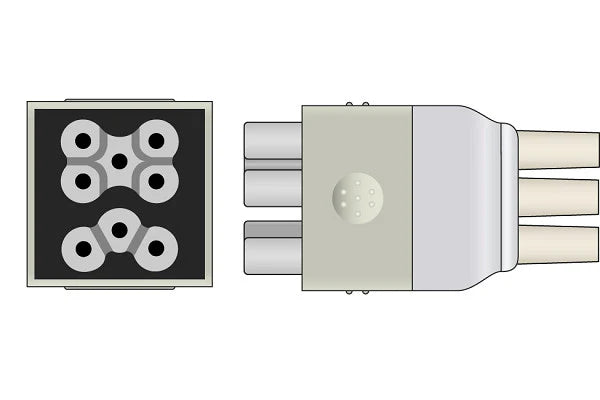 GE Healthcare > Marquette Compatible ECG Telemetry Leadwire