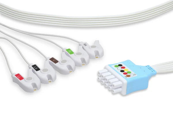 Nihon Kohden Compatible Disposable ECG Leadwire