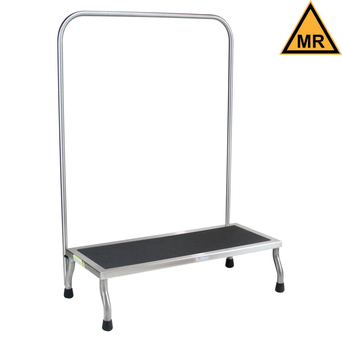 Blickman 7761MR Kent MR Conditional Step Stool, 30" Wide, without Handrail | QuinceMedical.com