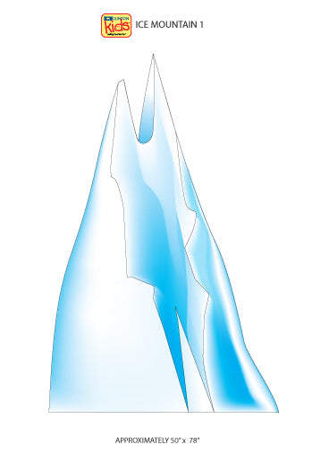 Clinton 10-CC-1 Ice Mountain 1 Wall Sticker | QuinceMedical.com