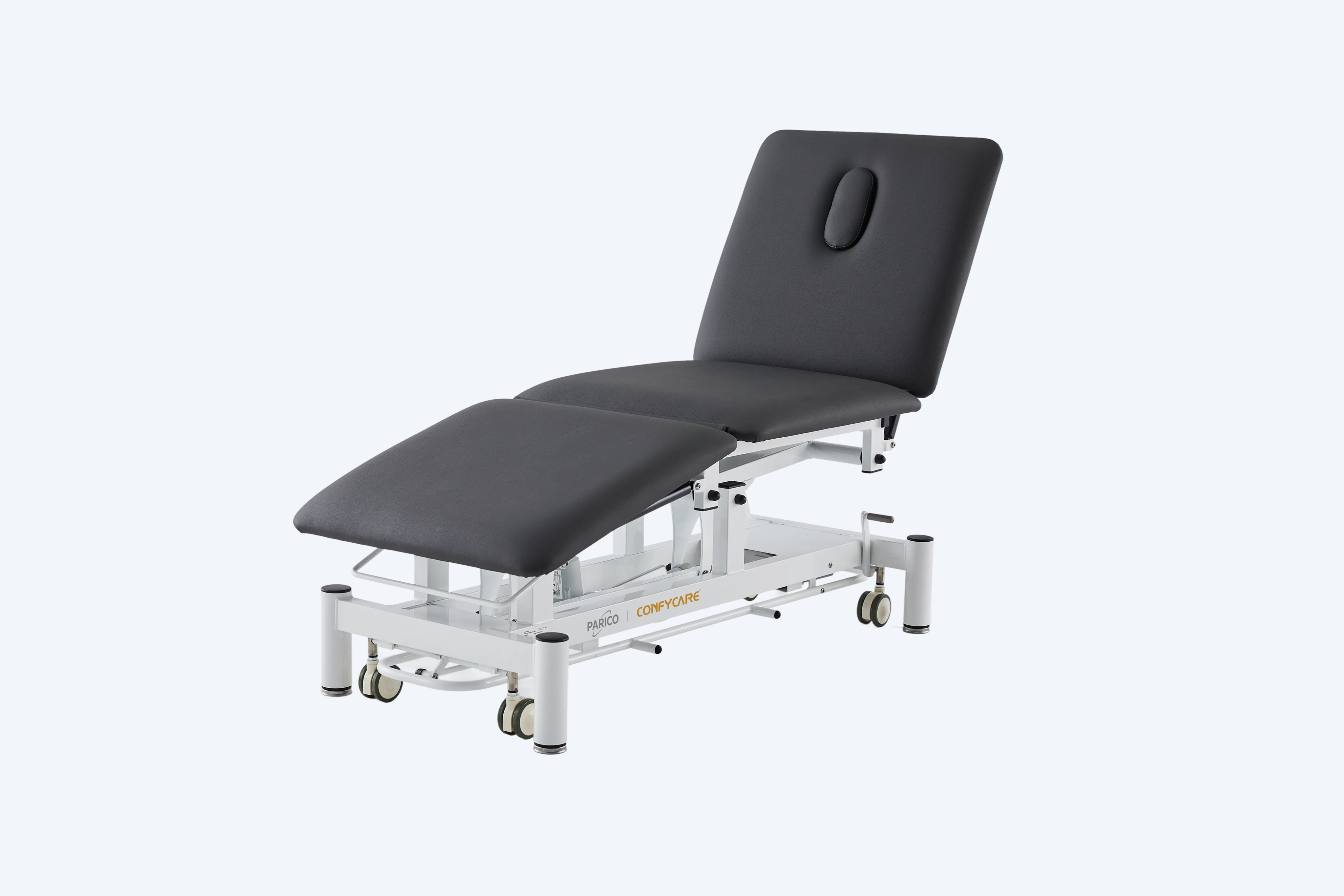 PARICO-Coinfycare Electric Hi-Lo Treatment Table – 3 Equal Sections with Dual Gas-Strut Assist - EL03E-70