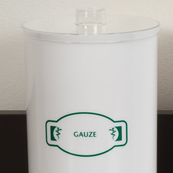 Clinton T-60 Labeled, Clear Plastic, Sundry Jars | QuinceMedical.com