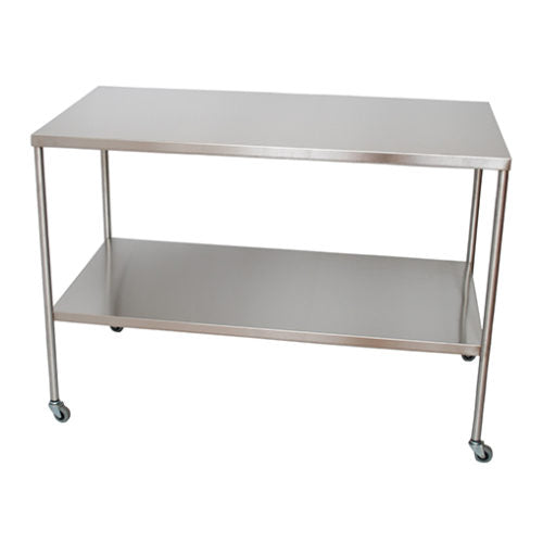 UMF Medical SS8008 Instrument Table 48″ x 24″ x 34″ UMF SS8008 | QuinceMedical.com