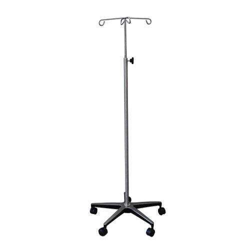 UMF Medical SS8342 Four Hook I.V. Pole UMF SS8342 | QuinceMedical.com