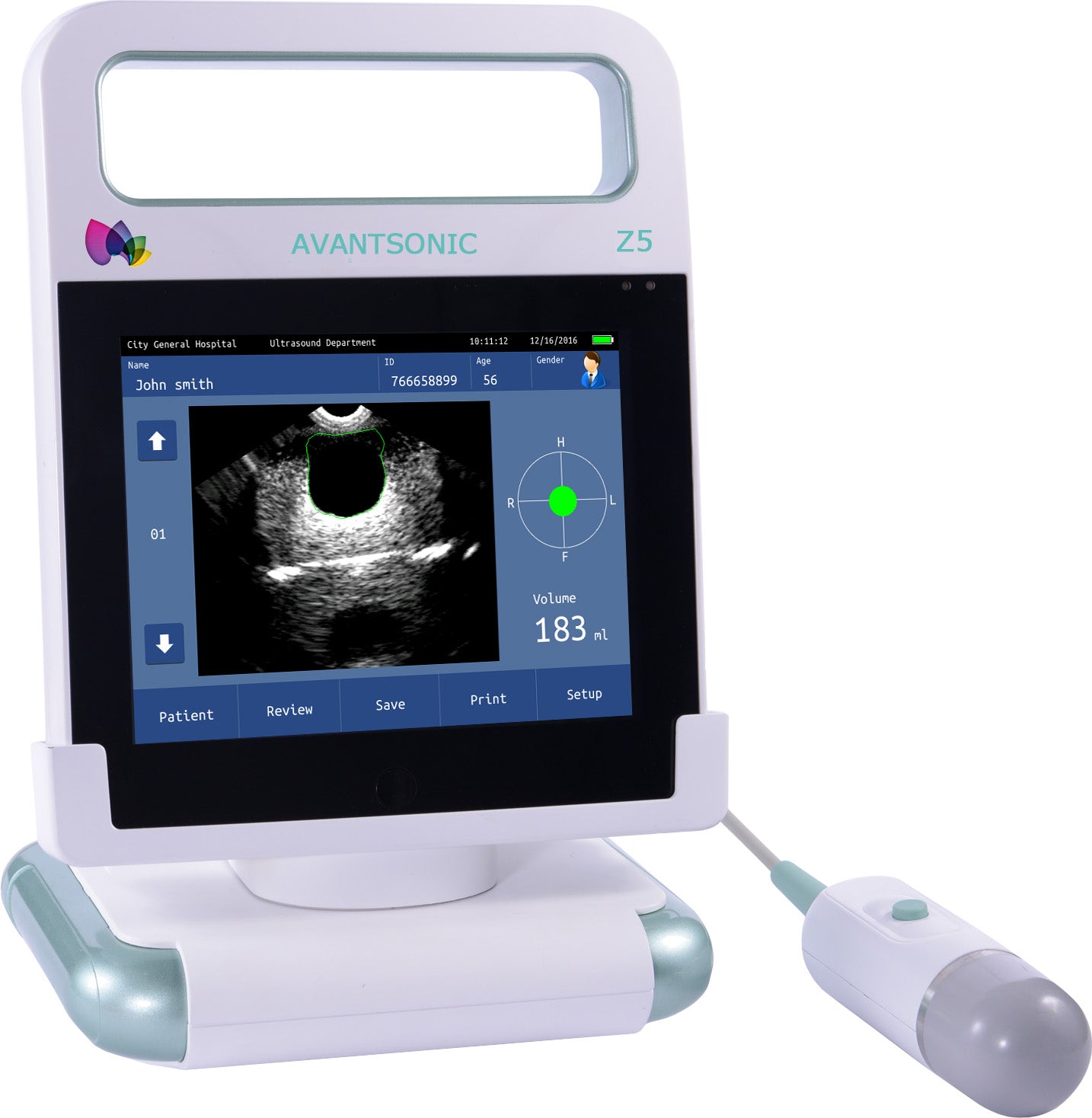 AvantSonic Z5 Bladder Scanner – Fast, Accurate & Portable