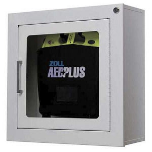 Zoll AED Plus Unit Automatic PS Series w/ Cabinet
