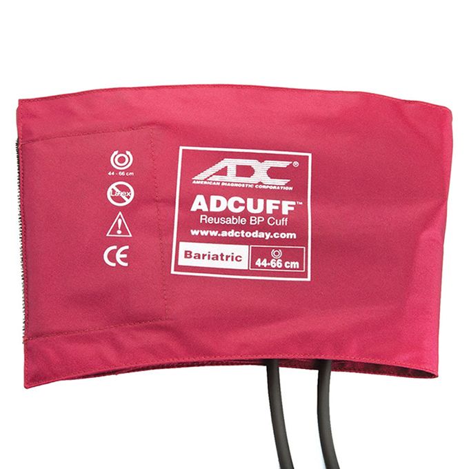 ADCUFF™ Inflation System, Bariatric, Burgundy, LF