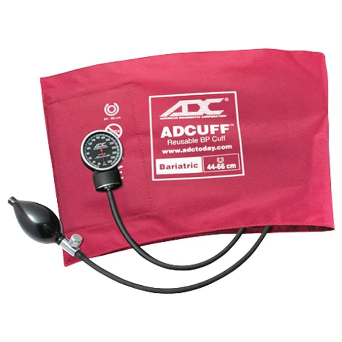 Diagnostix™ Sphygmomanometer, Bariatric, Burgundy, LF
