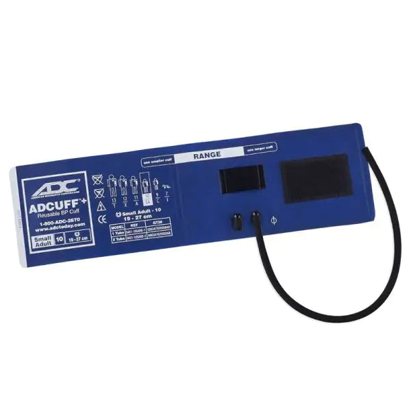 ADCUFF®+, 1-Piece Cuff, 1 Tube with 8974M, Small Adult, Royal Blue, Latex-Free (LF)
