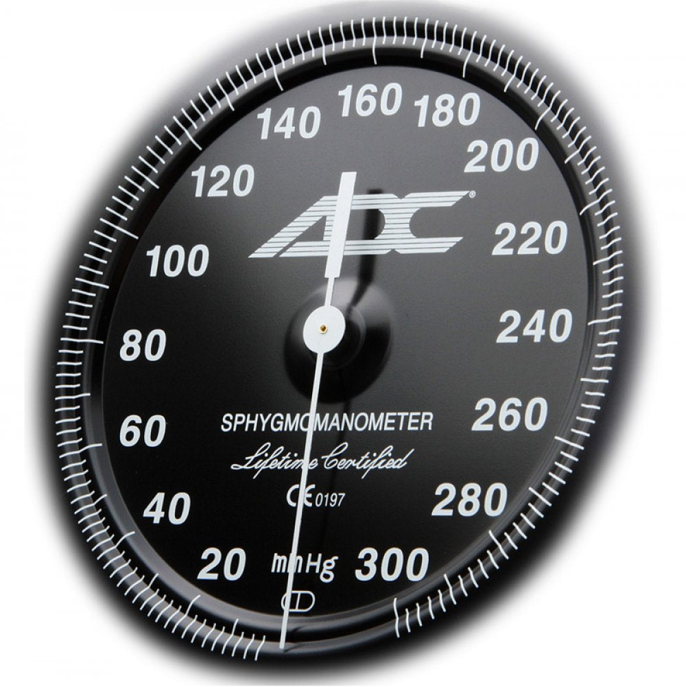 Adult Mobile Aneroid, Black, Latex Free (LF) (9 ea/plt)