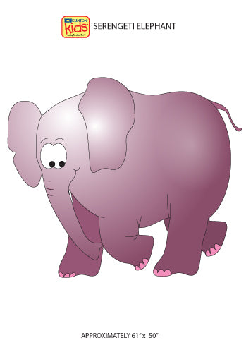 Clinton 13-CC Serengeti Elephant Wall Sticker | QuinceMedical.com